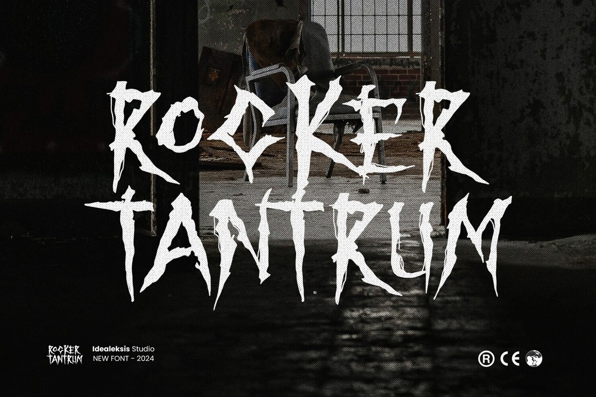 フォント Rocker Tantrum