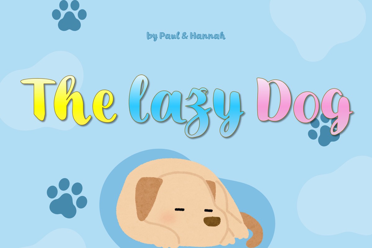 フォント The Lazy Dog
