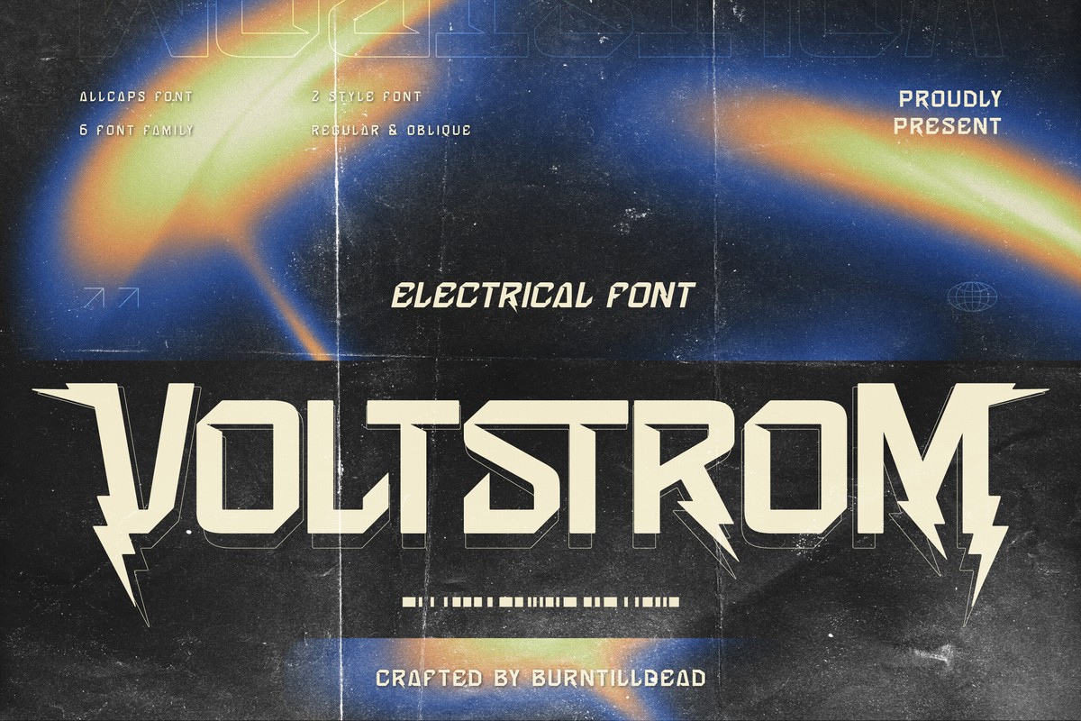 フォント Voltstrom