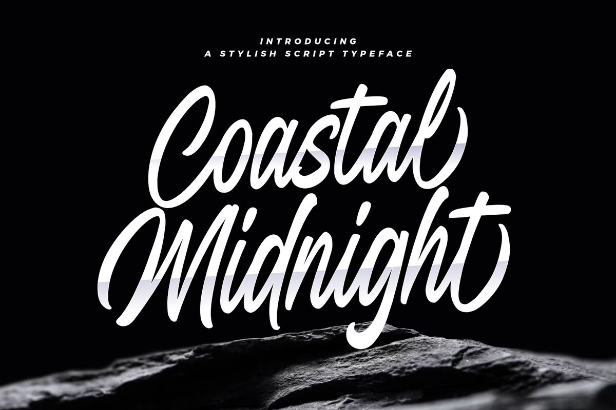 フォント Coastal Midnight
