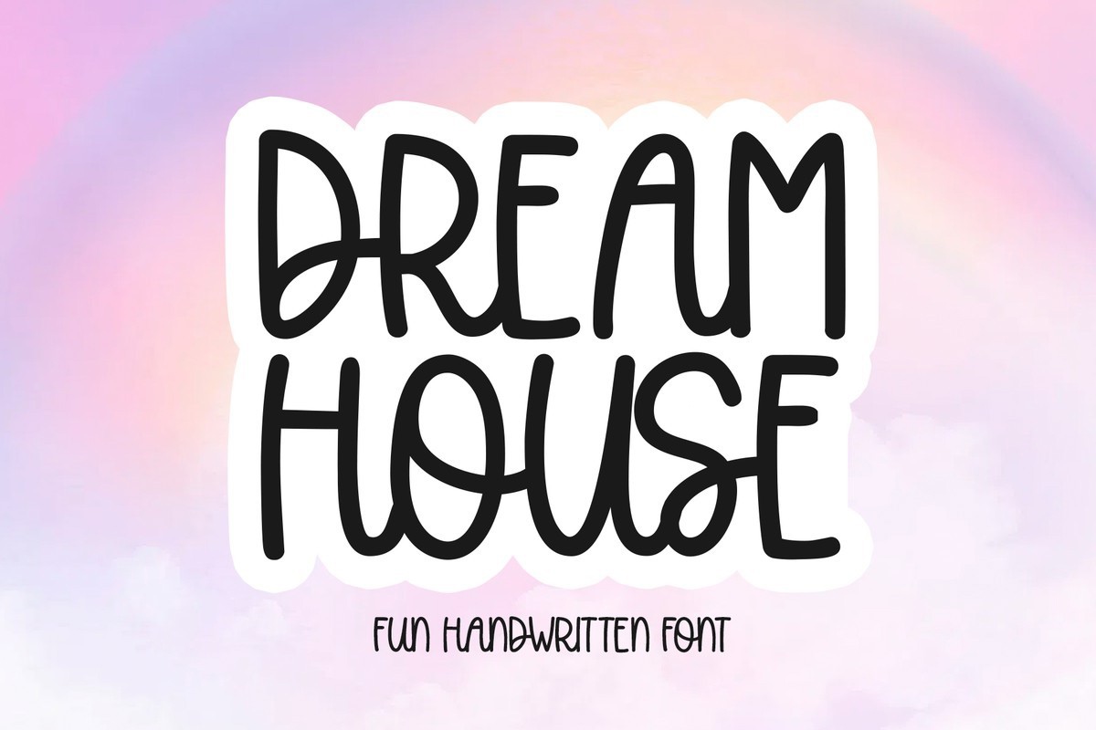 フォント Dream House