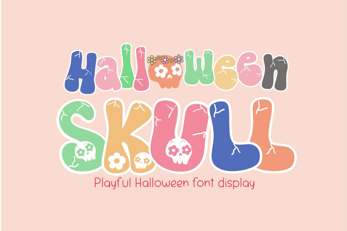 フォント Halloween Skull