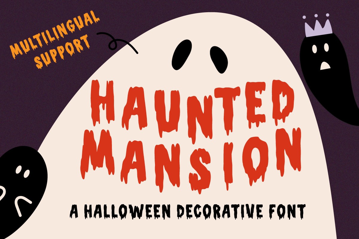 フォント Haunted Mansion