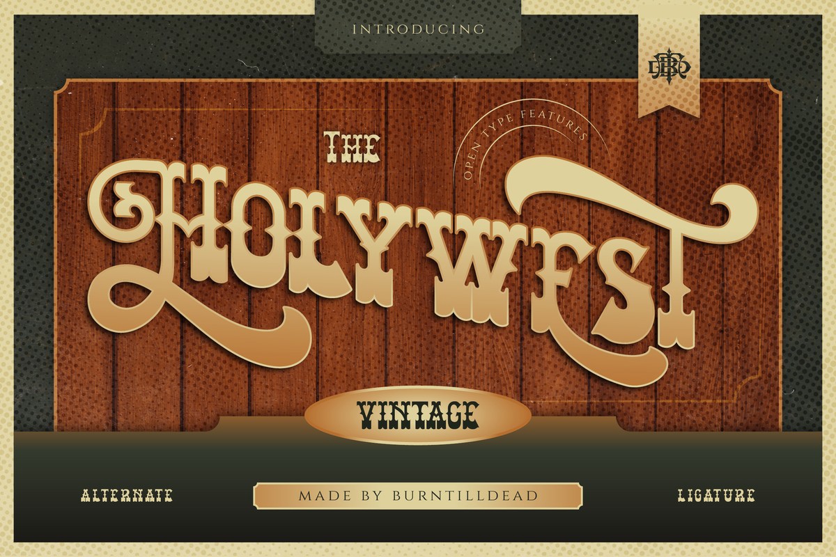 フォント Holywest