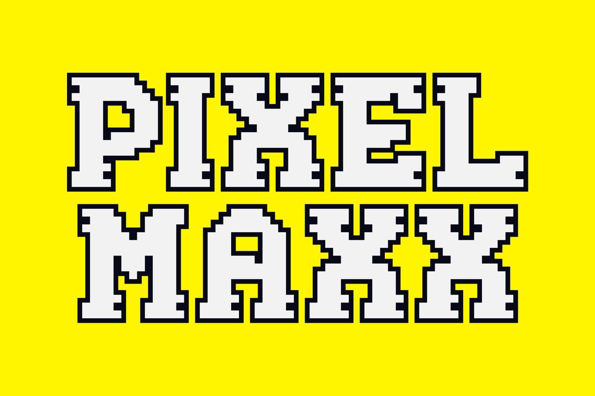 フォント Pixel Maxx