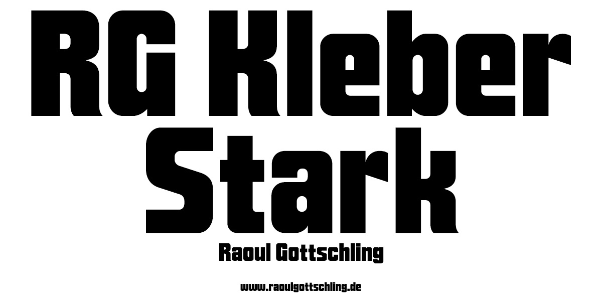 フォント RG Kleber