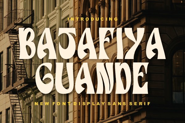フォント Batafiya Guande