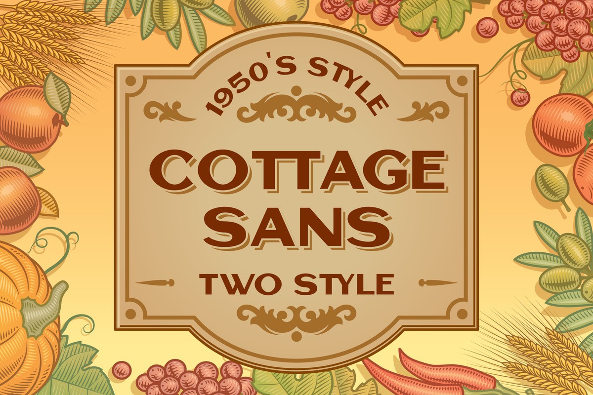 フォント Cottage Sans