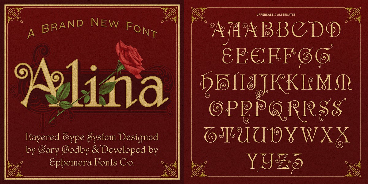 フォント EFCO Alina