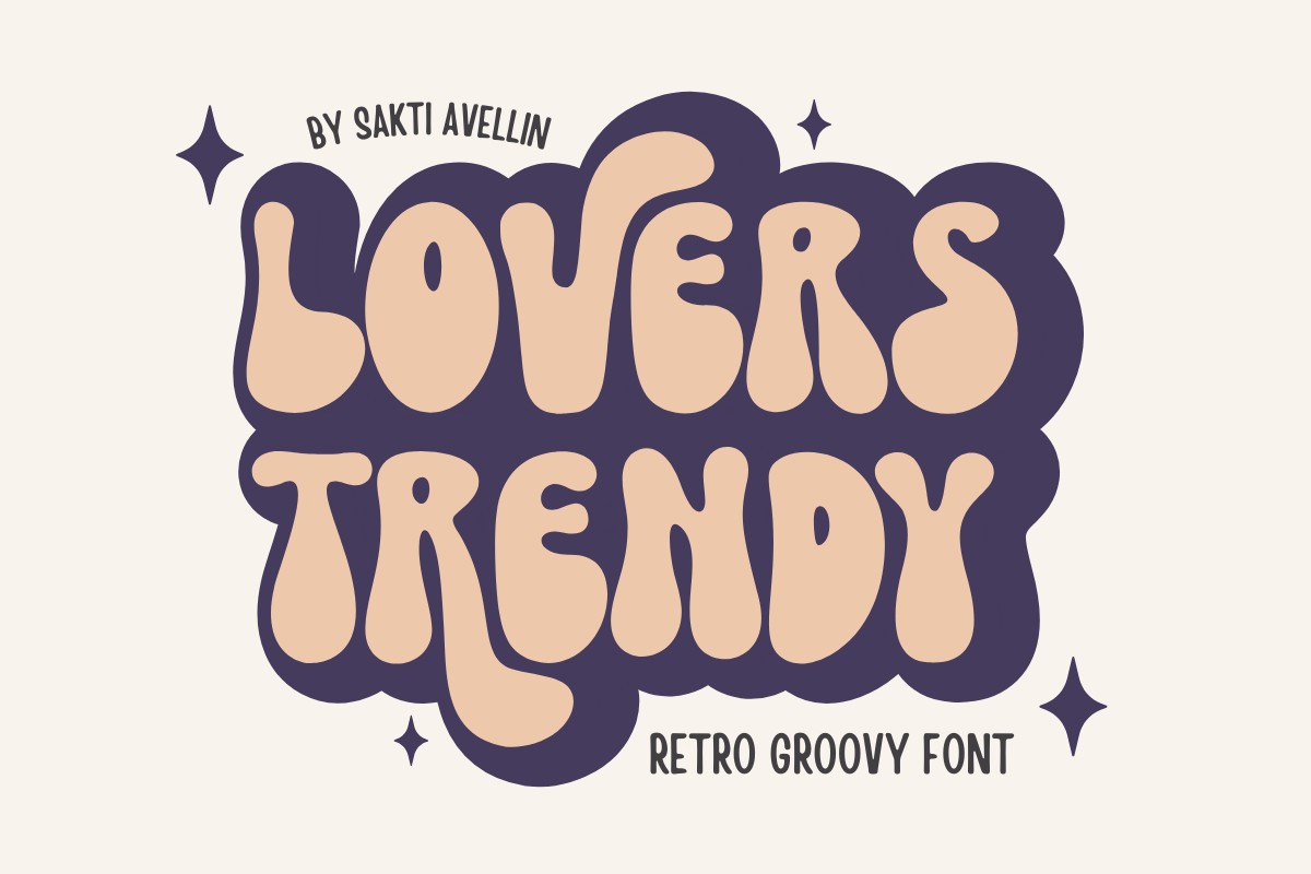 フォント Lovers Trendy