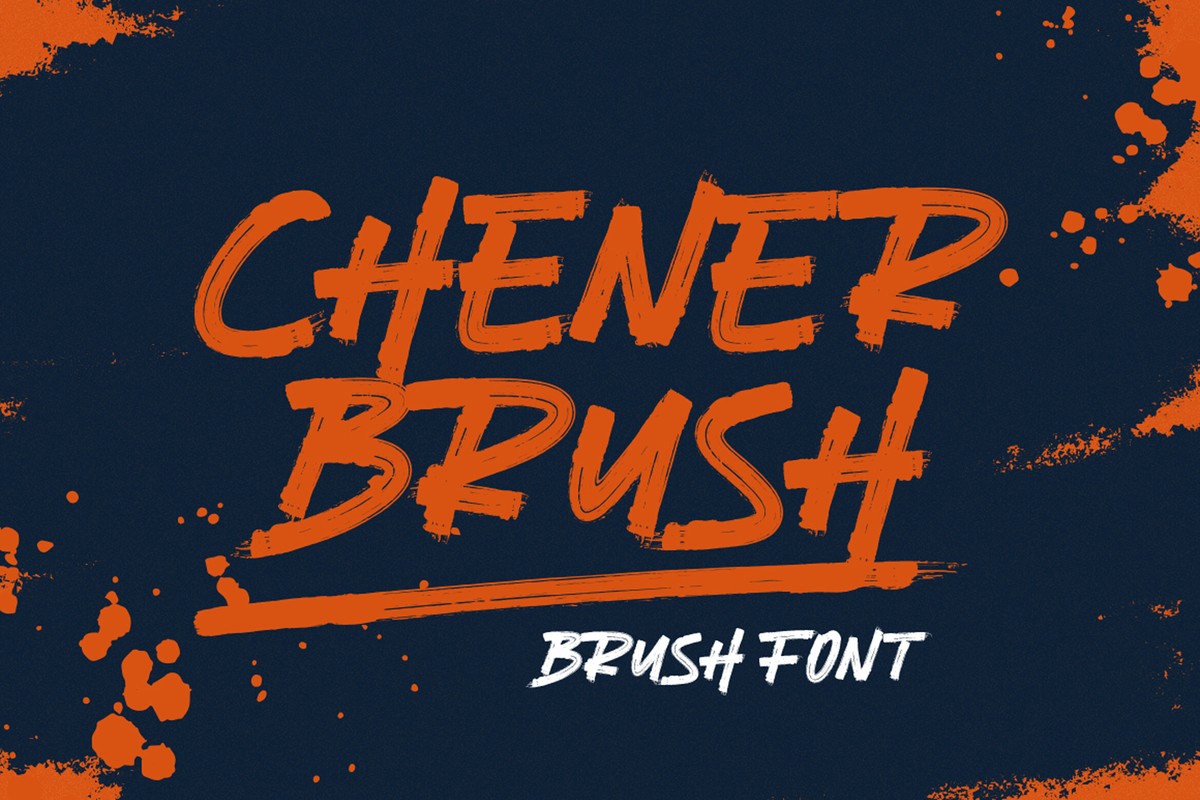フォント Chener Brush