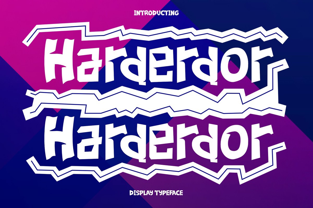 フォント Harderdor