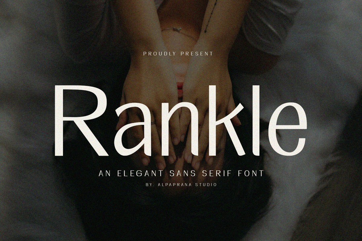 フォント Rankle