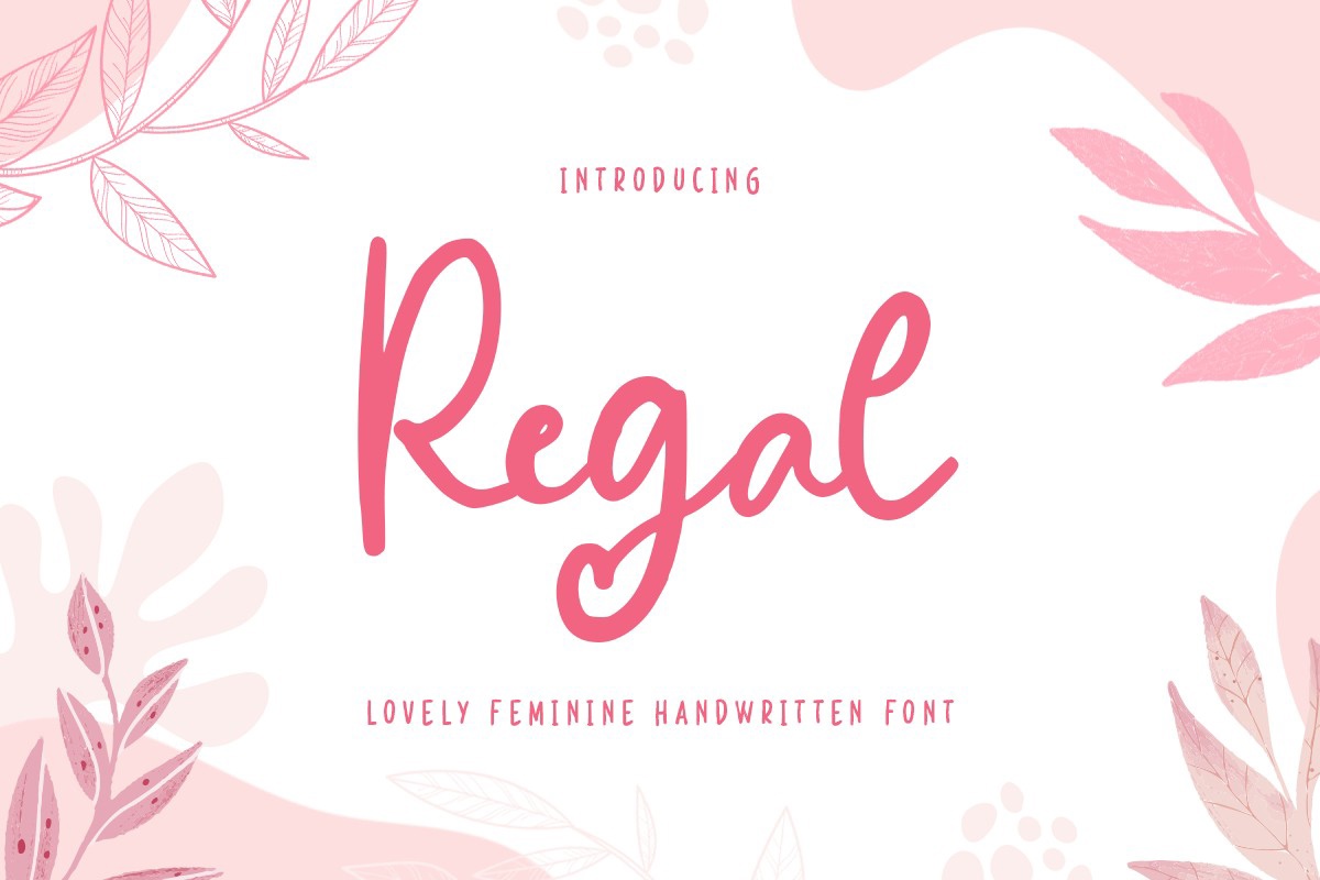 フォント Regal