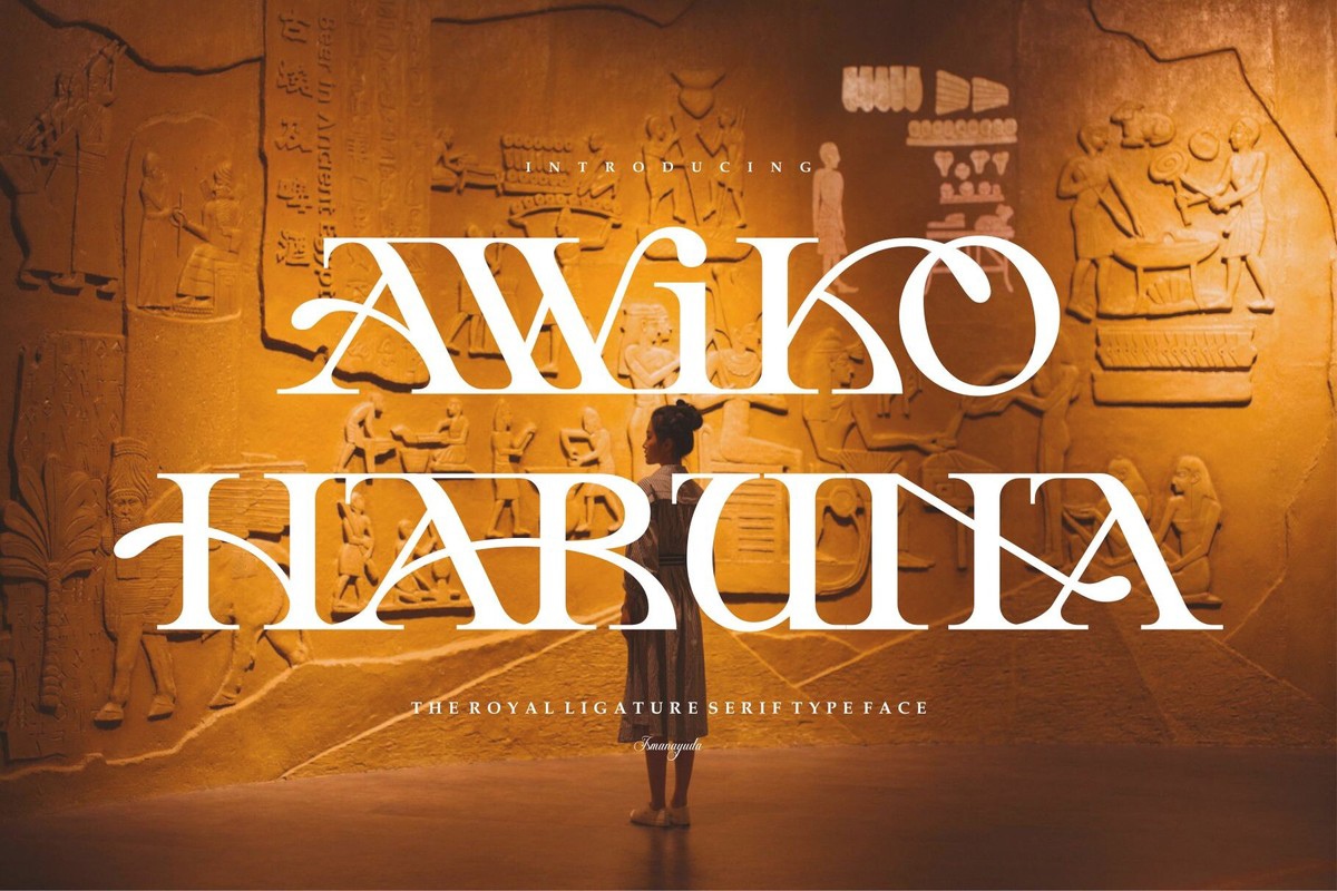 フォント Awiko Haruna