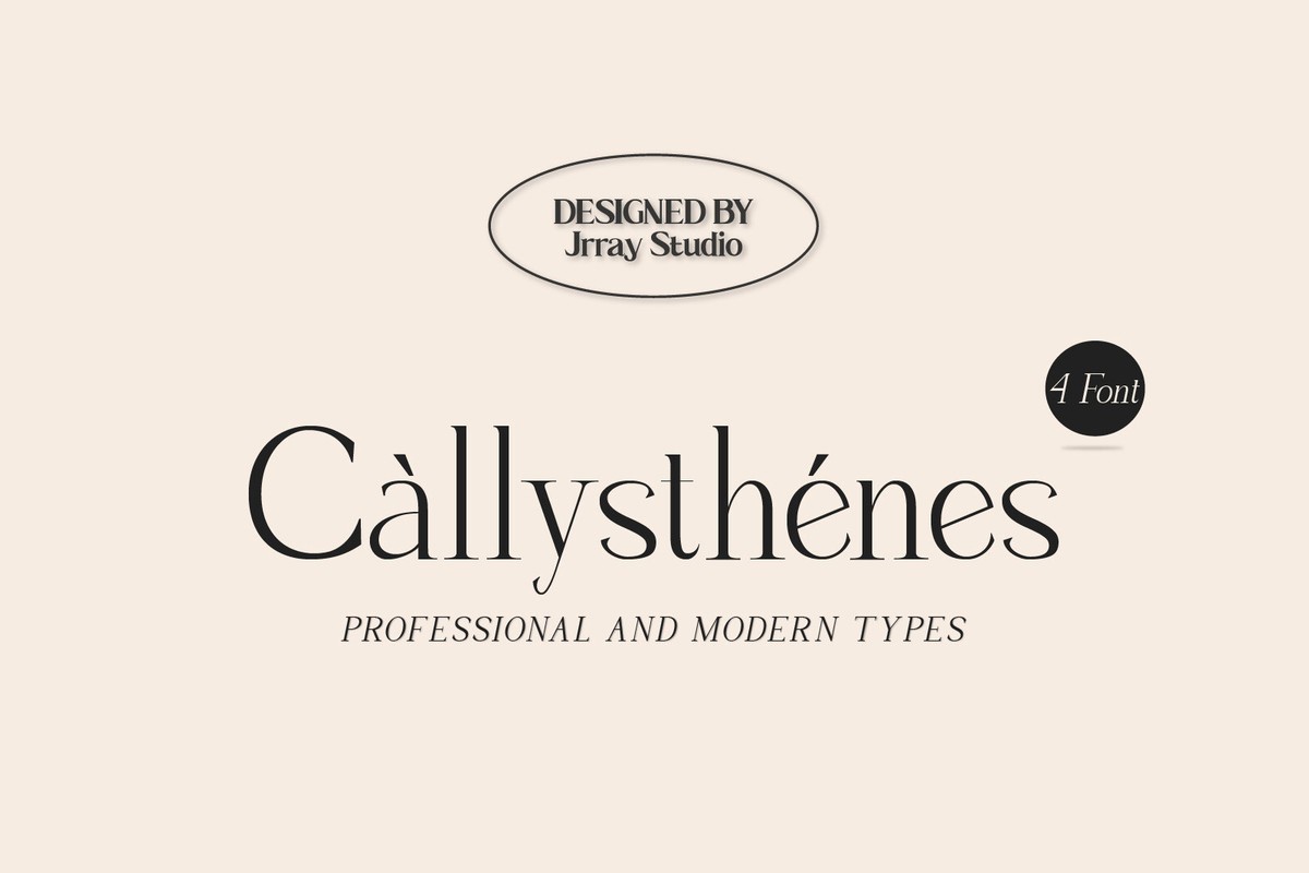 フォント Callysthenes