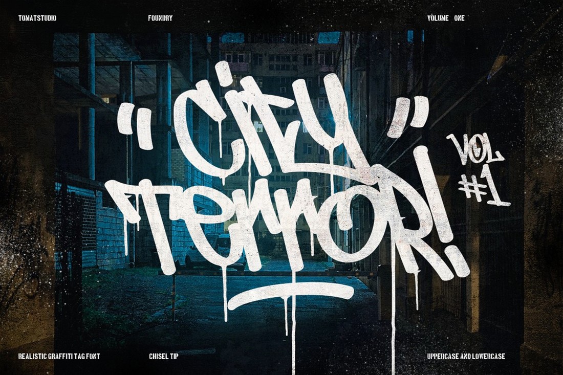 フォント City Terror Vol 1