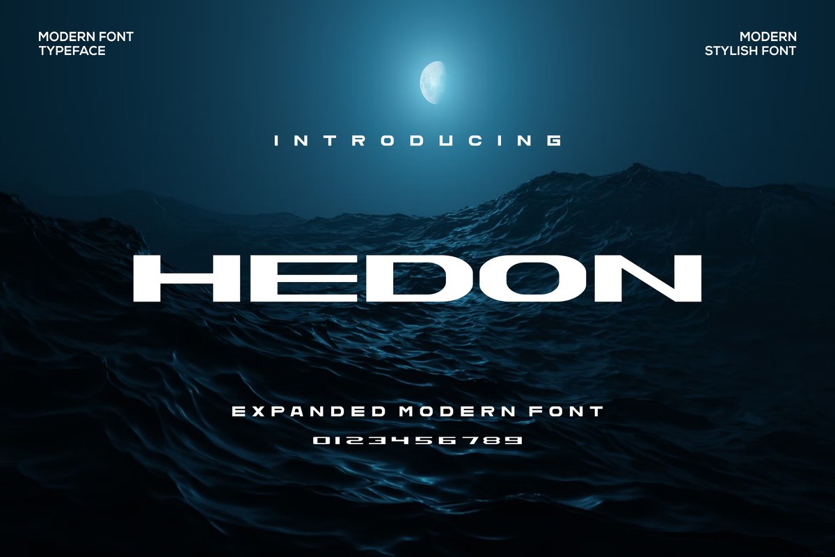 フォント Hedon