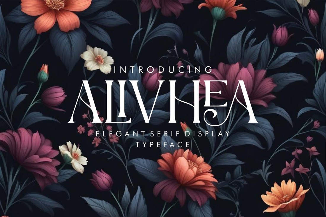 フォント Alivhea