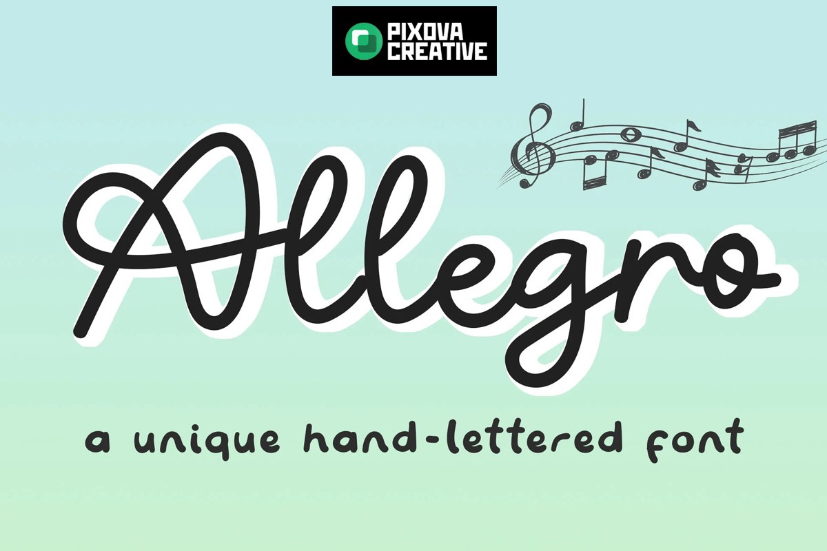 フォント Allegro