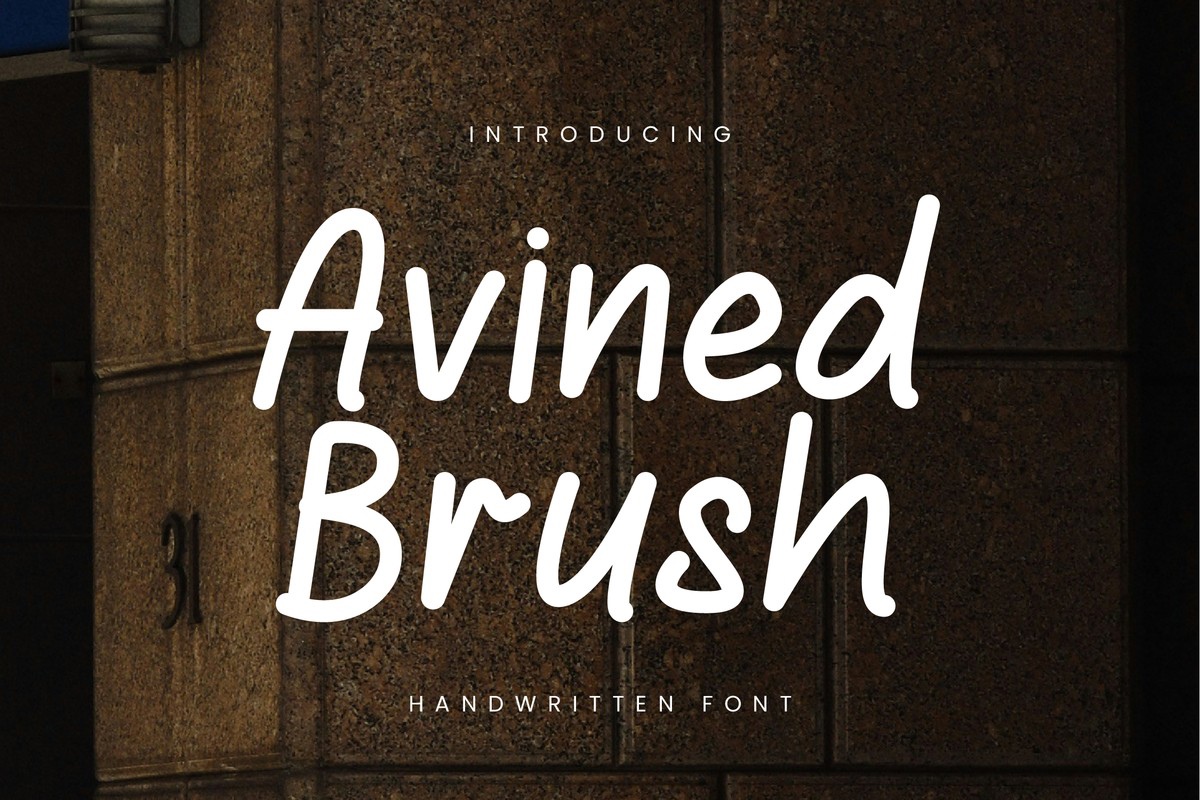 フォント Avined Brush