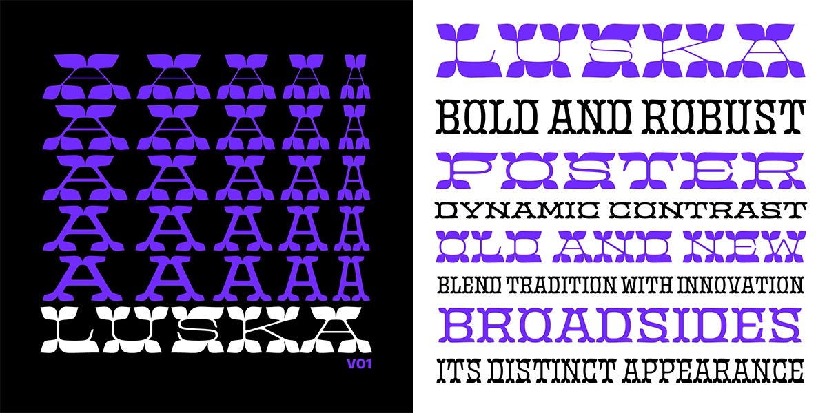 フォント Luska Variable