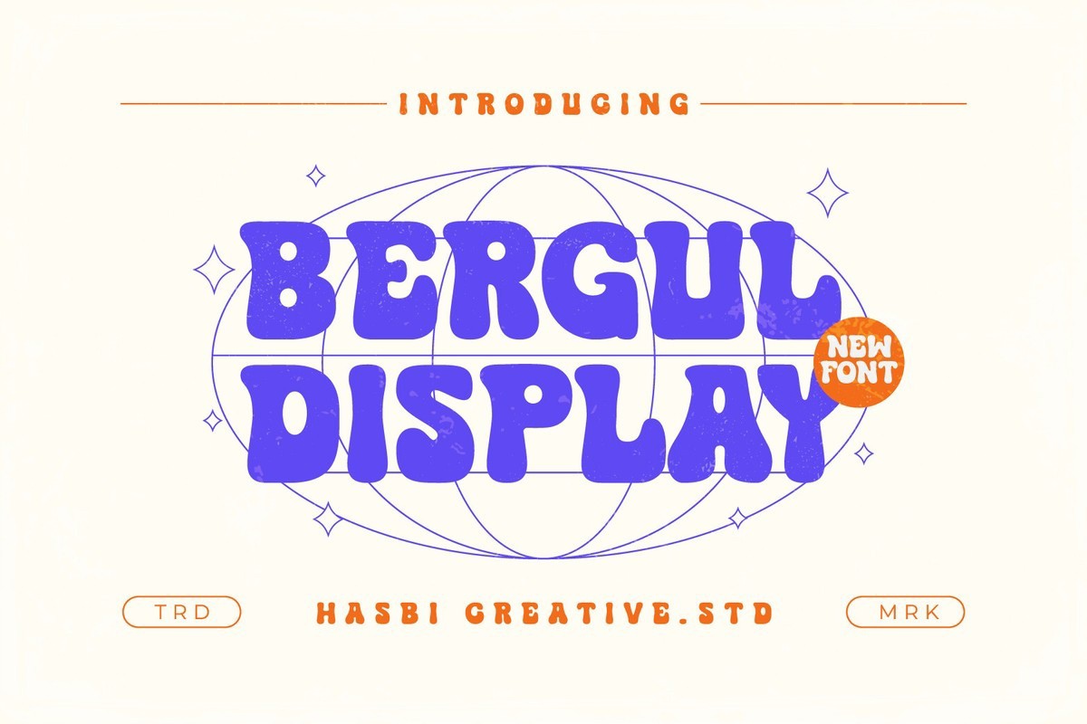 フォント Bergul Display