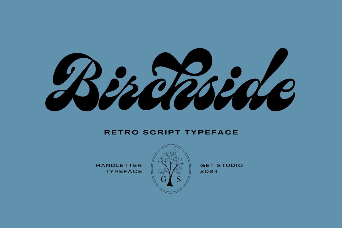 フォント Birchside Typeface