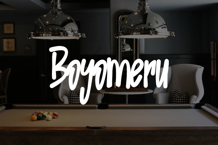 フォント Boyomeru