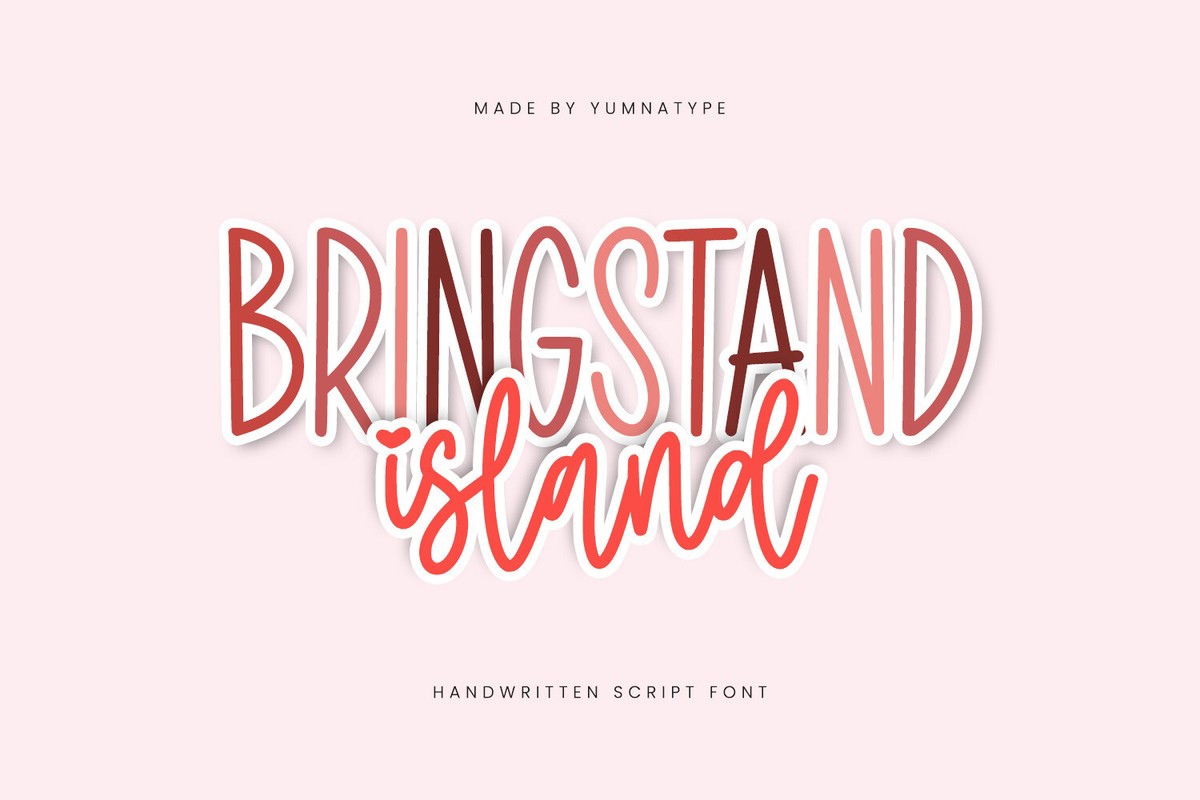 フォント Bringstand Island