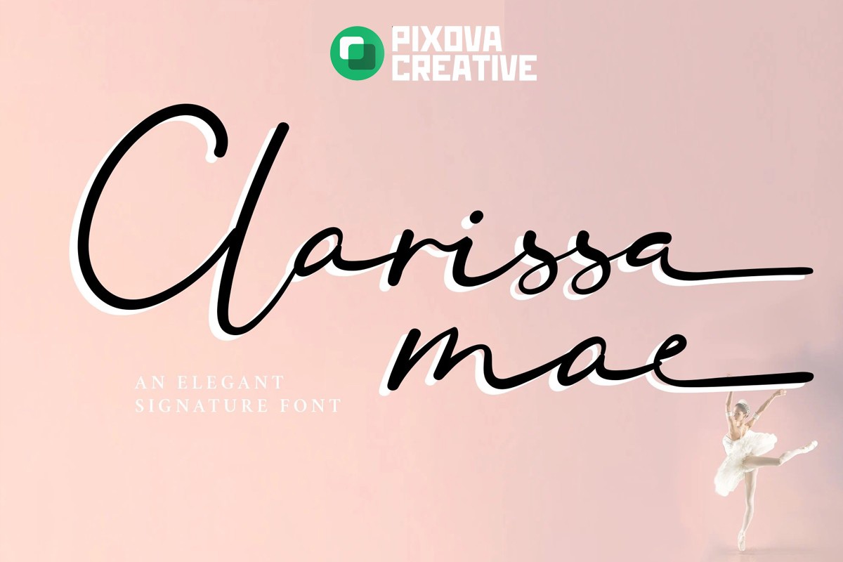フォント Clarissa Mae