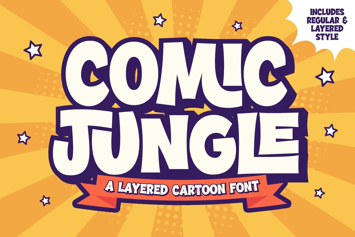 フォント Comic Jungle
