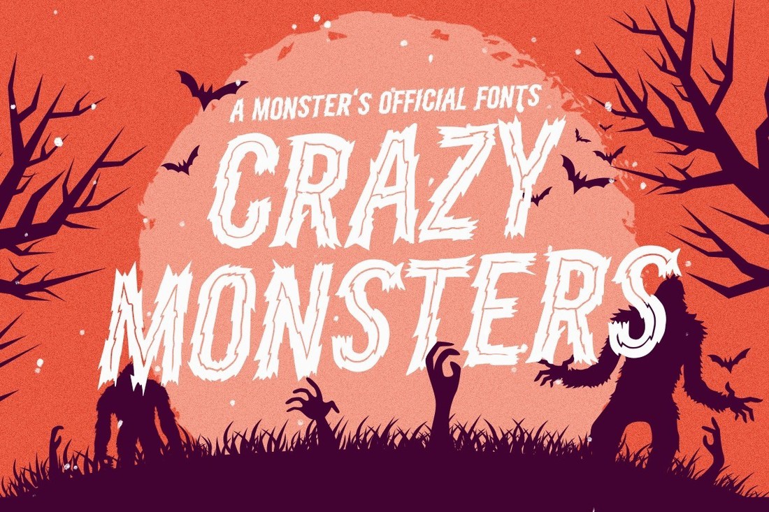 フォント Crazy Monsters