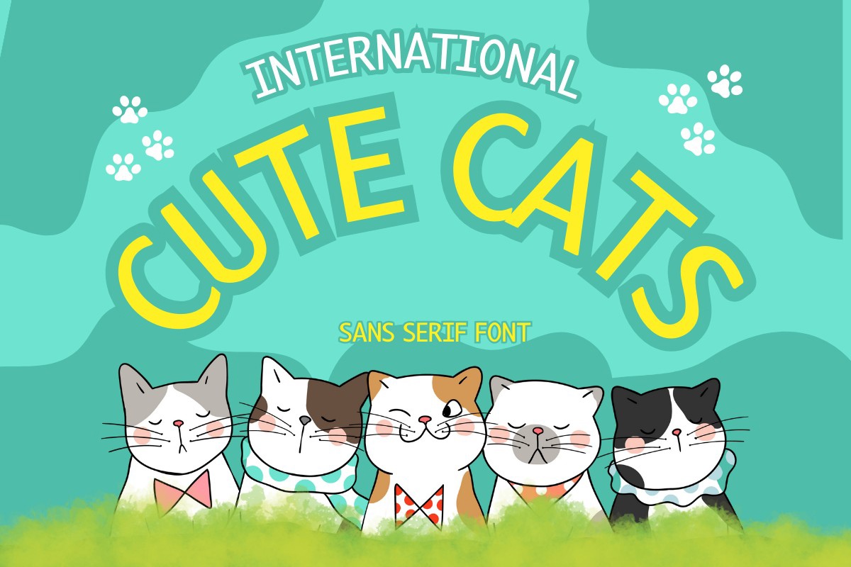 フォント Cute Cats