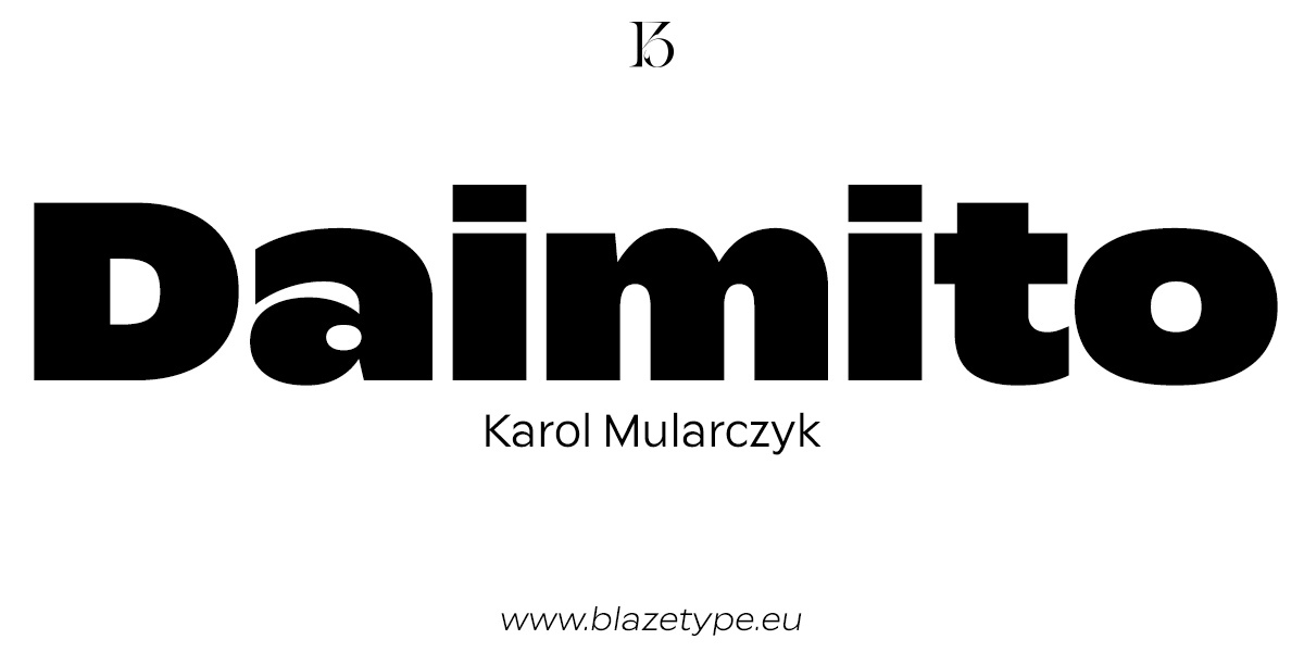 フォント Daimito