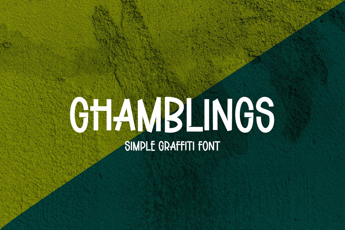 フォント Ghamblings
