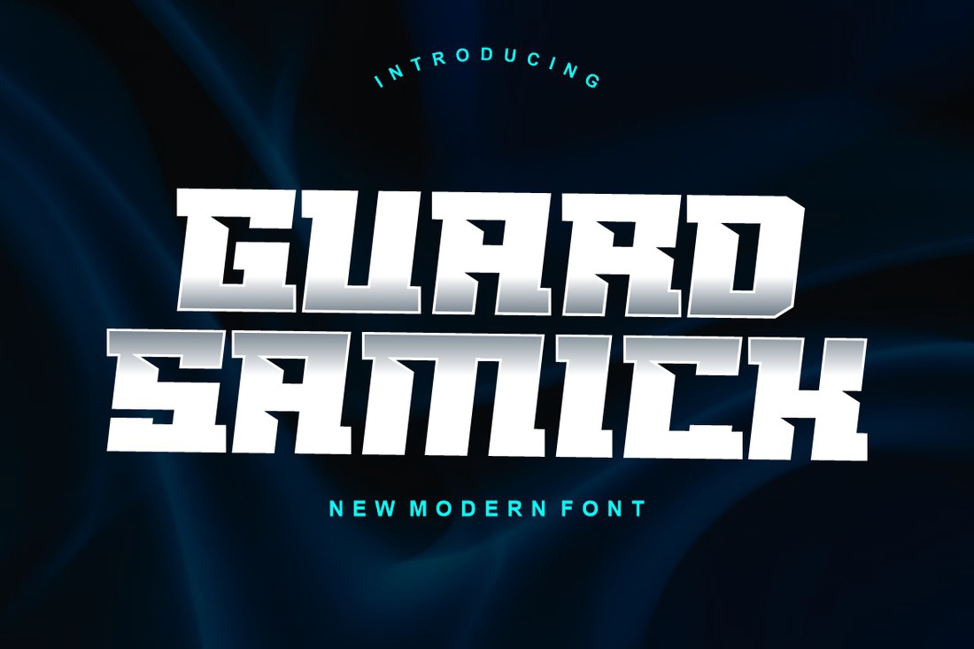 フォント Guard Samick