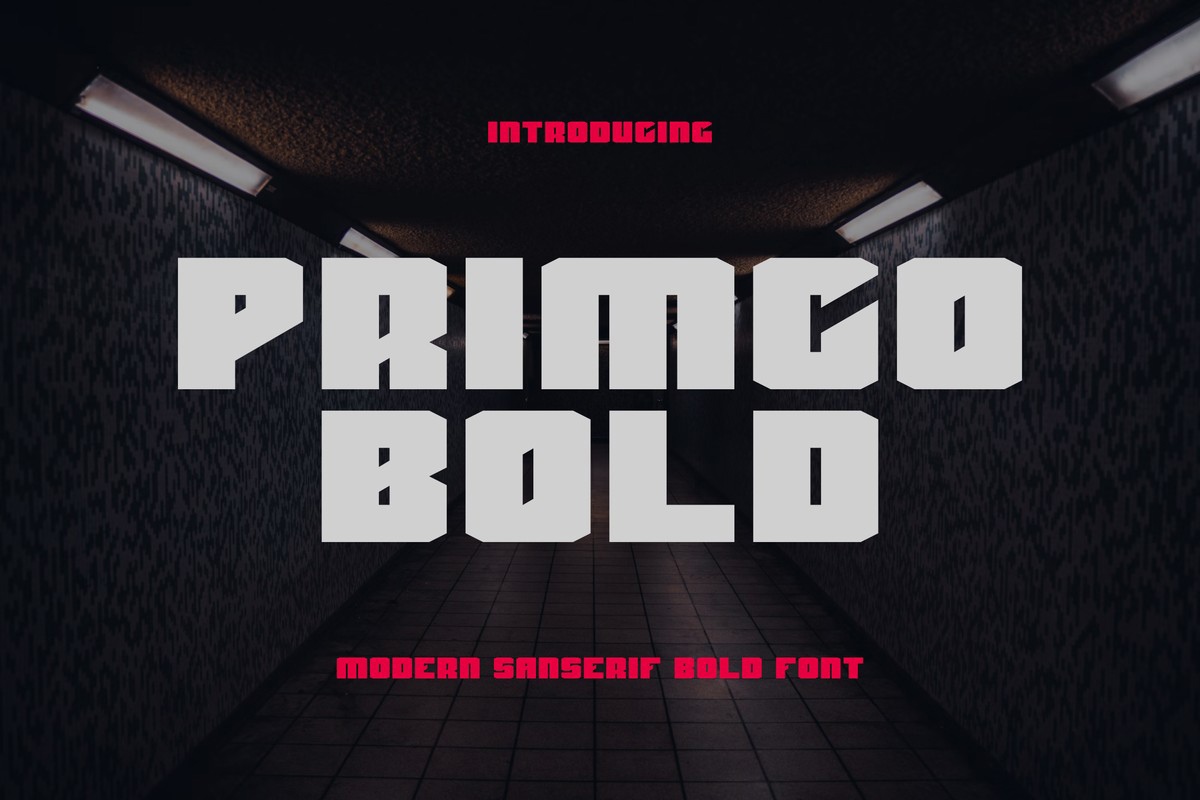 フォント Primco Bold