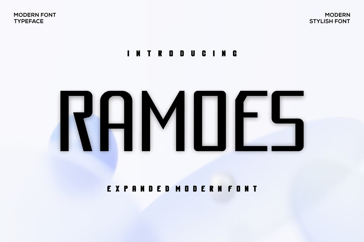 フォント Ramoes
