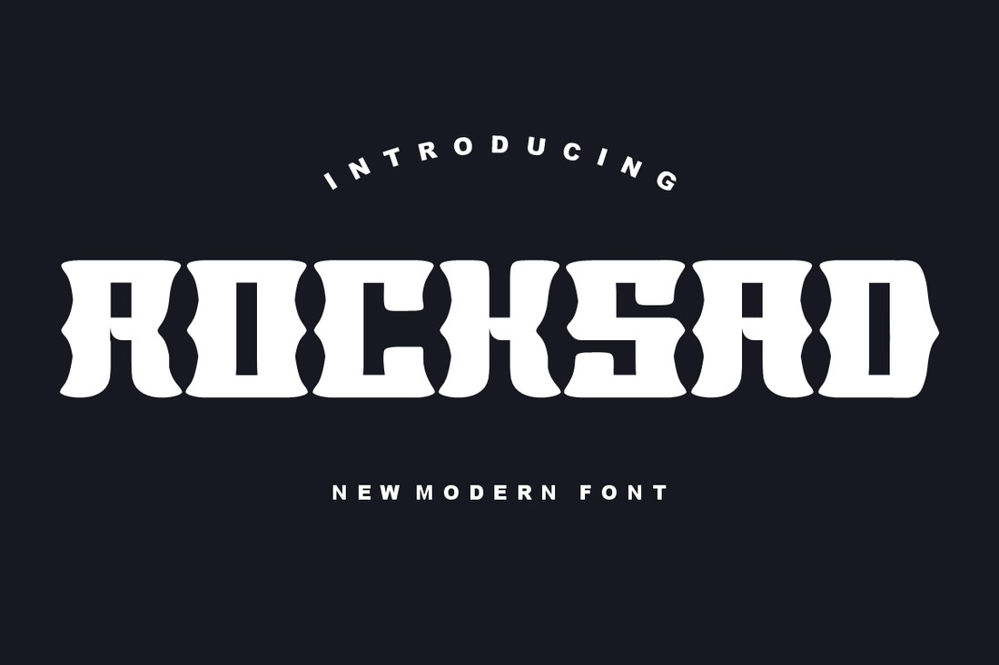 フォント Rocksad