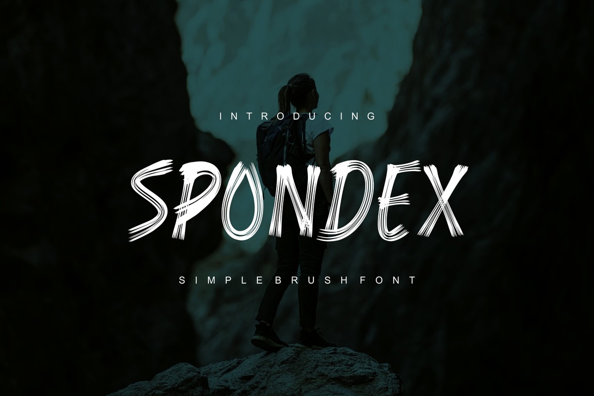 フォント Spondex