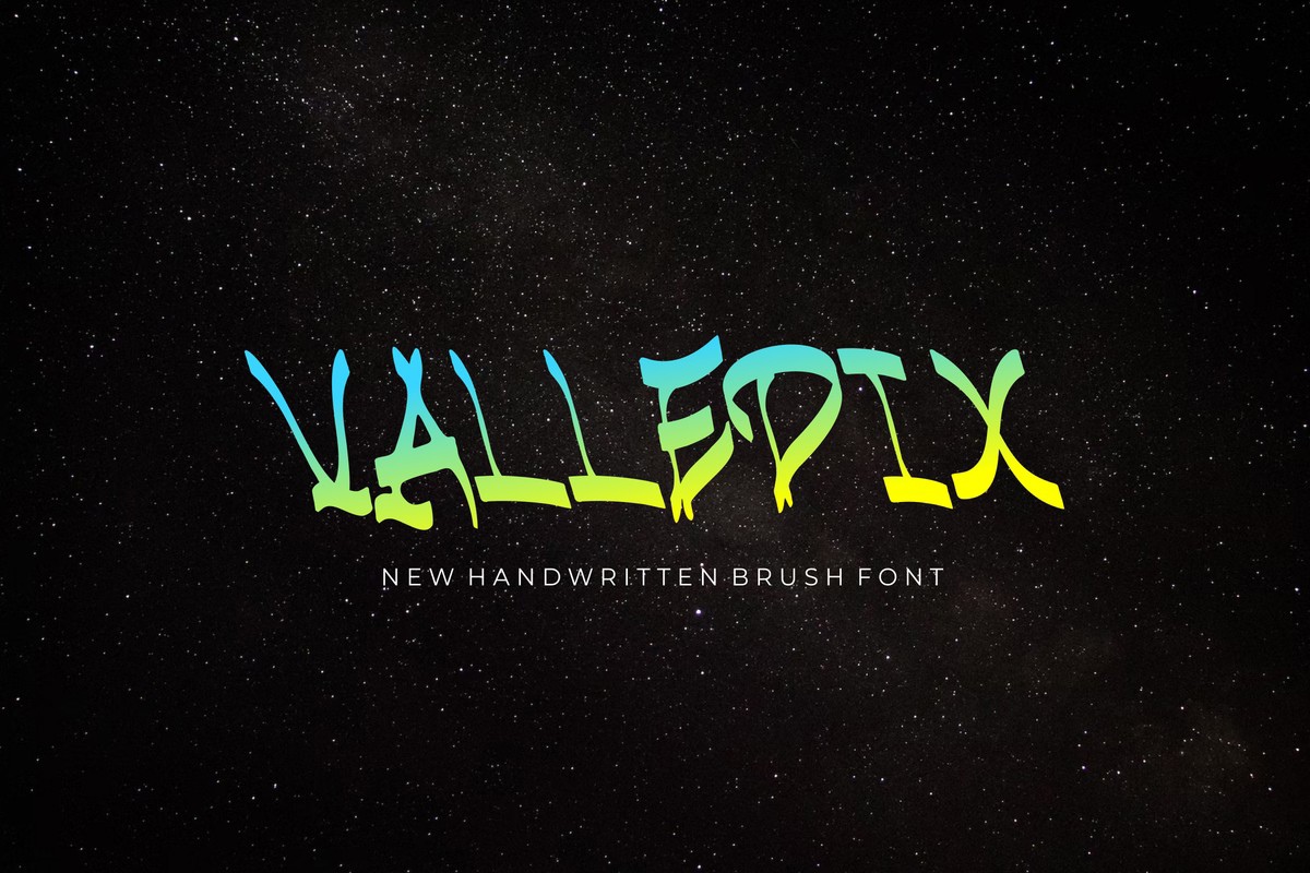 フォント Valledix