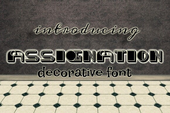 フォント Assignation