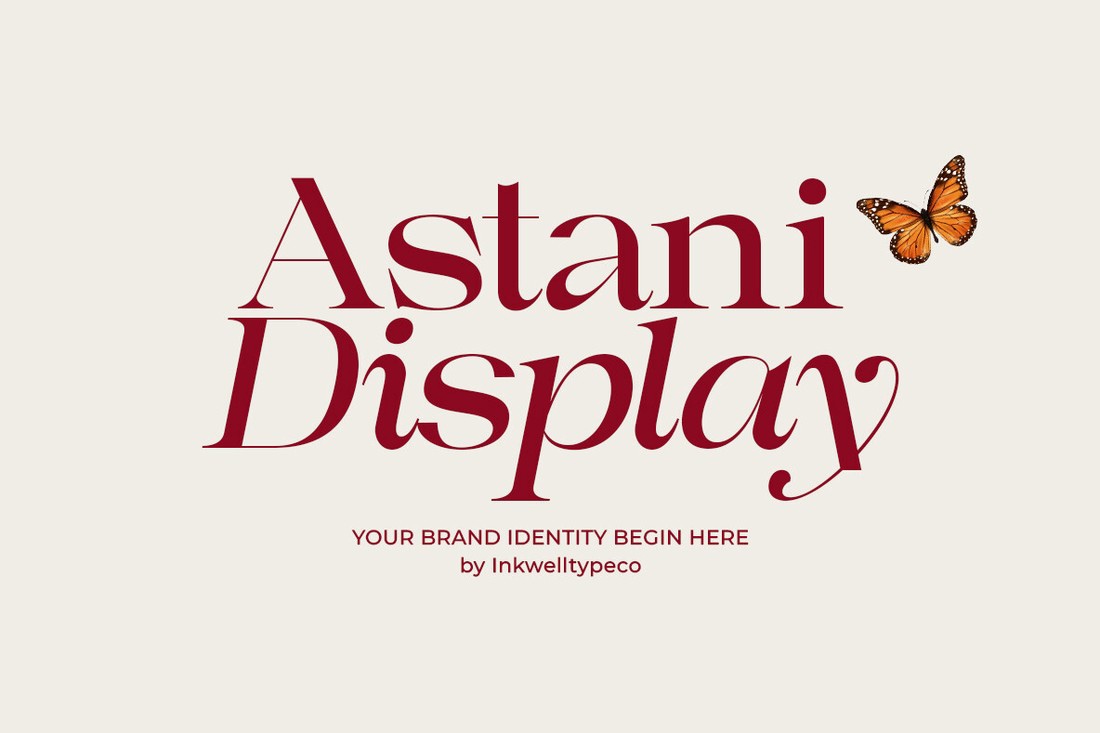フォント Astani Display