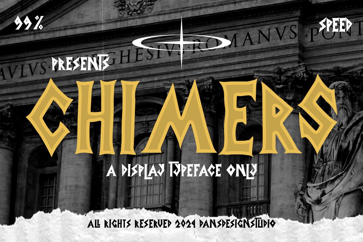 フォント Chimers